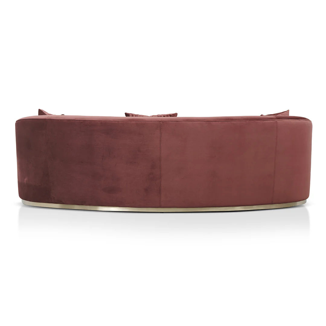 Sofie 3 Seater Sofa - Elegant Plum