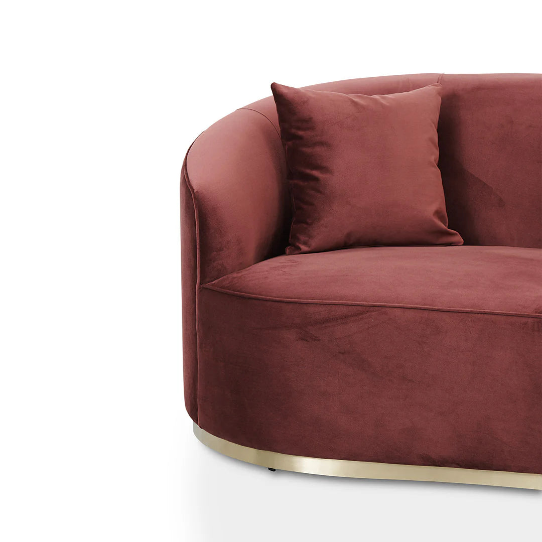 Sofie 3 Seater Sofa - Elegant Plum