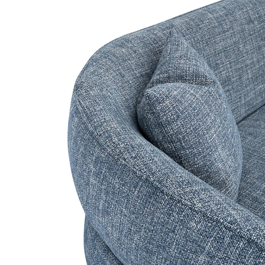 Lusaka 3 Seater Sofa - Moss Blue