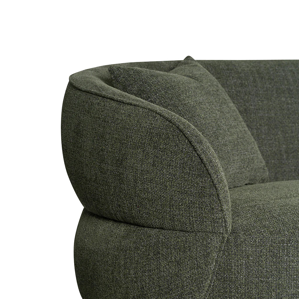 Lusaka 3 Seater Sofa - Moss Green