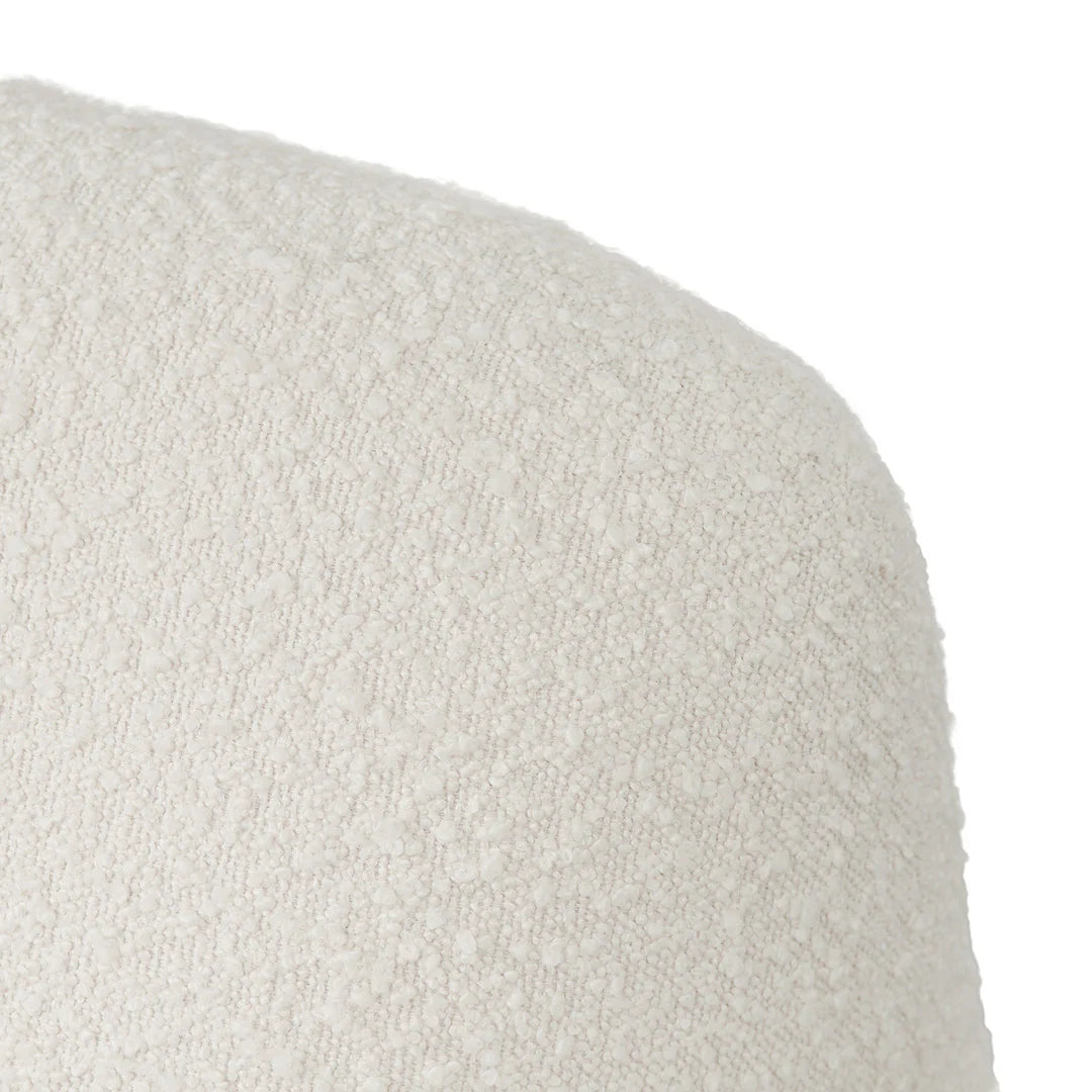 Nomad Armchair - Ivory White Boucle