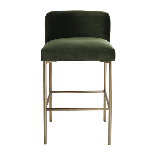 Leon Kitchen Stool - Moss