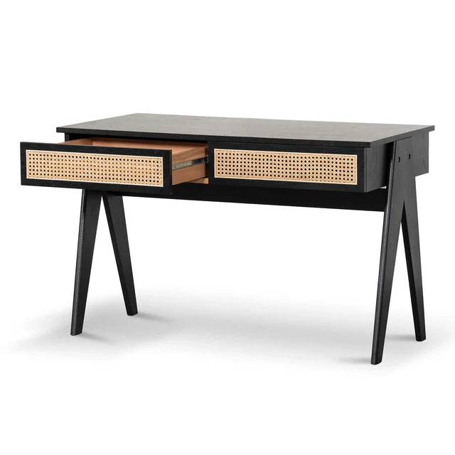 Liam Home Office Desk - Black