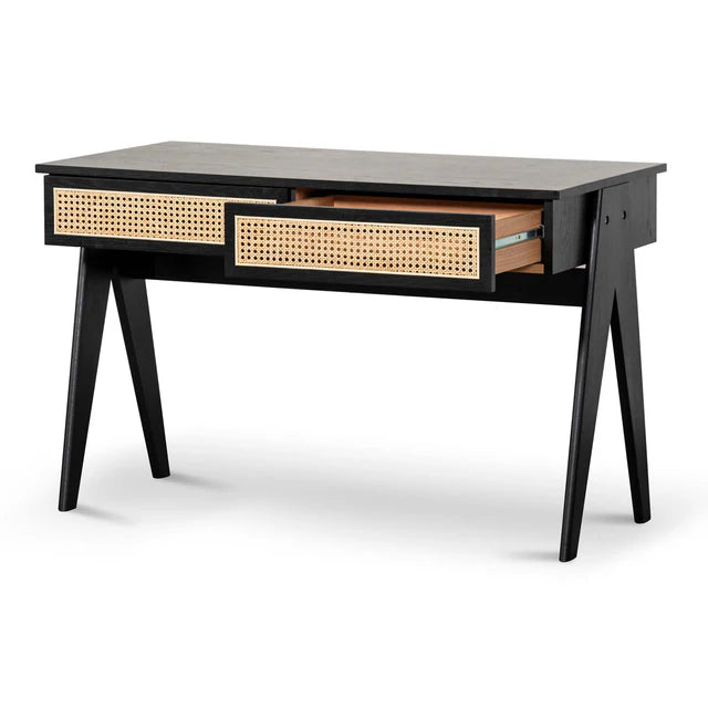 Liam Home Office Desk - Black