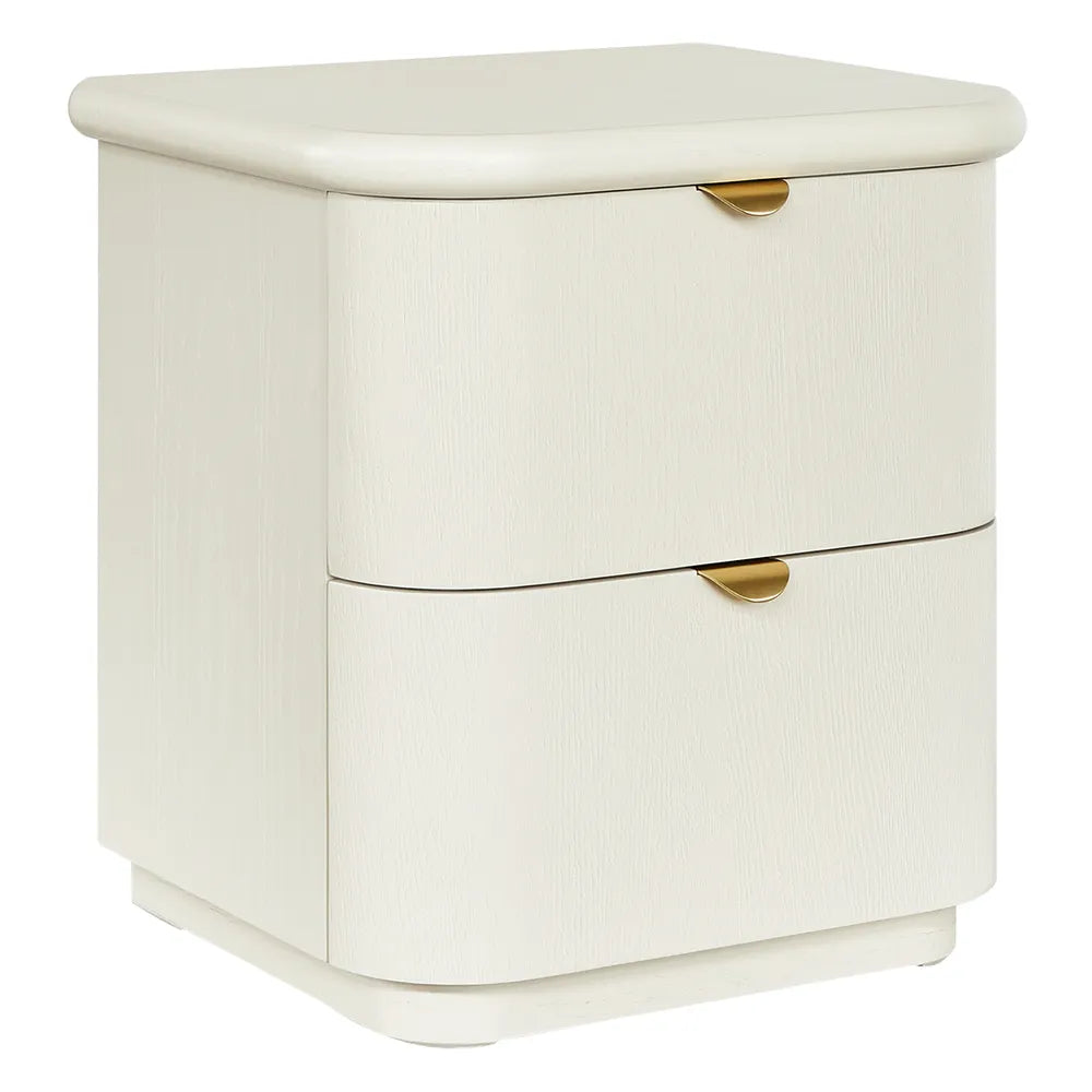 Lina Bedside Table - Ivory