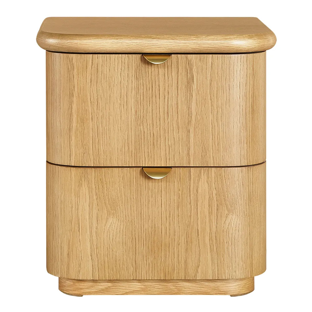 Lina Bedside Table - Natural Oak
