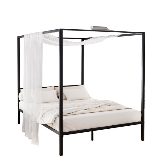 Pochy Bed Frame Double Size Metal Bed Frame