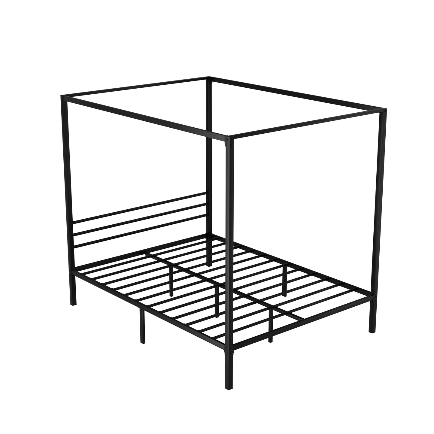 Pochy Bed Frame Queen Size Metal Bed Frame
