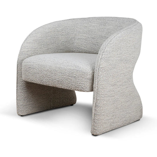 Magda Fabric Armchair - Fog Grey