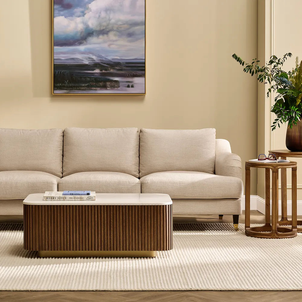 Mason Rectangle Coffee Table - Walnut