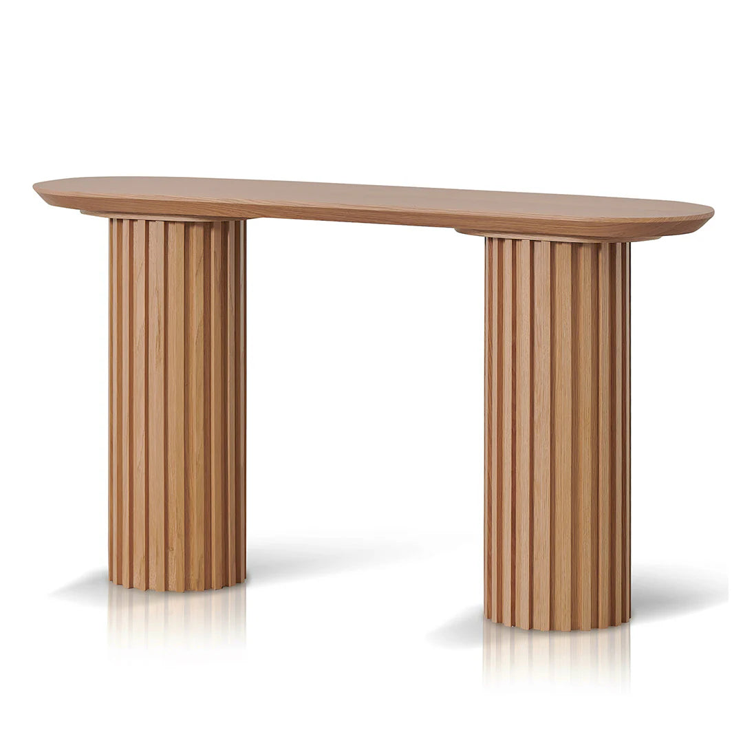 Morpheaus Console Table - Natural Oak