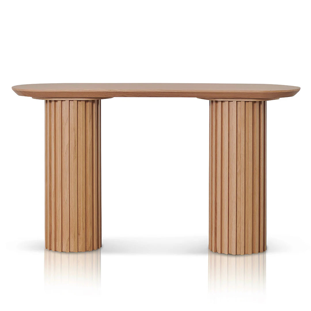 Morpheaus Console Table - Natural Oak
