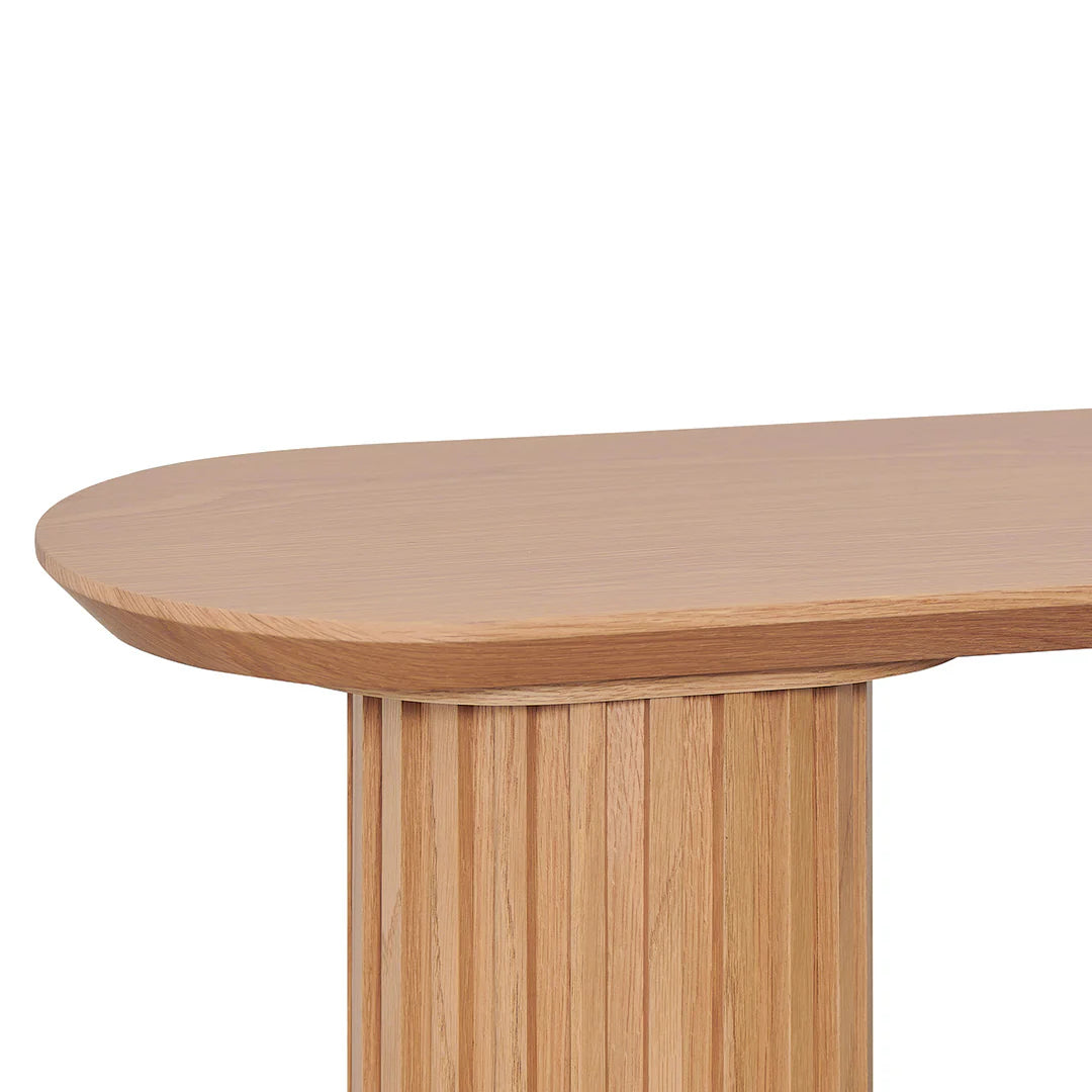 Morpheaus Console Table - Natural Oak