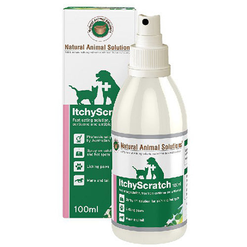 Natural Animal Solutions Itchy Scratch for Cats & Dogs