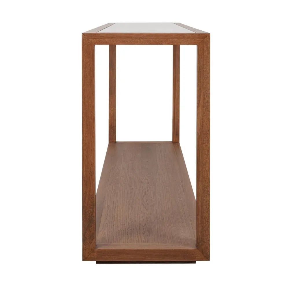 Sadie Oak Console Table - Walnut