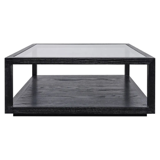 Sadie Square Coffee Table - Black