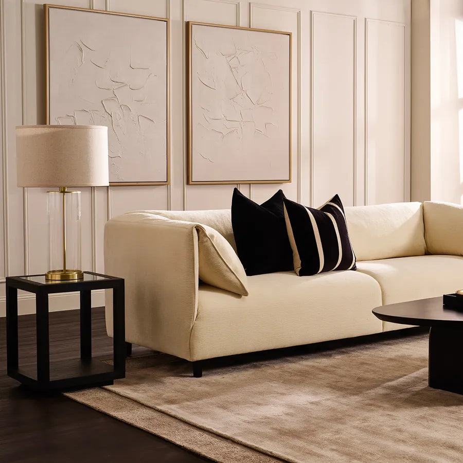Sadie Square Side Table - Black