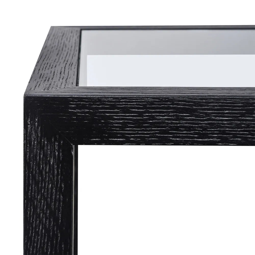 Sadie Square Side Table - Black