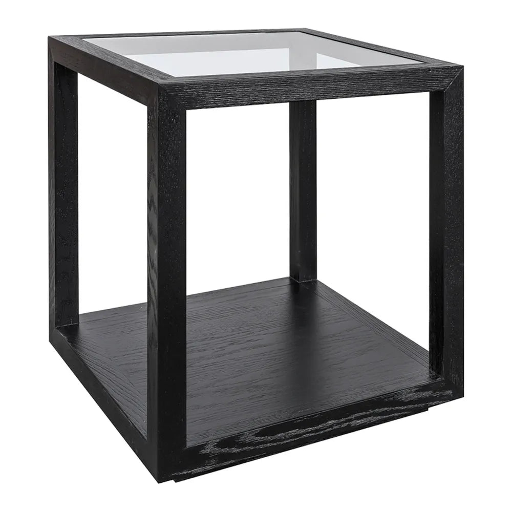 Sadie Square Side Table - Black
