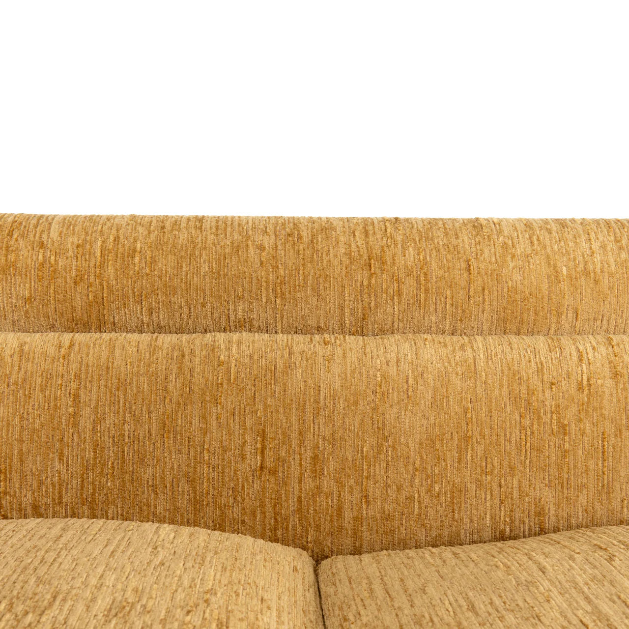 Sandora 3-Seater Fabric Sofa - Yellow Sand