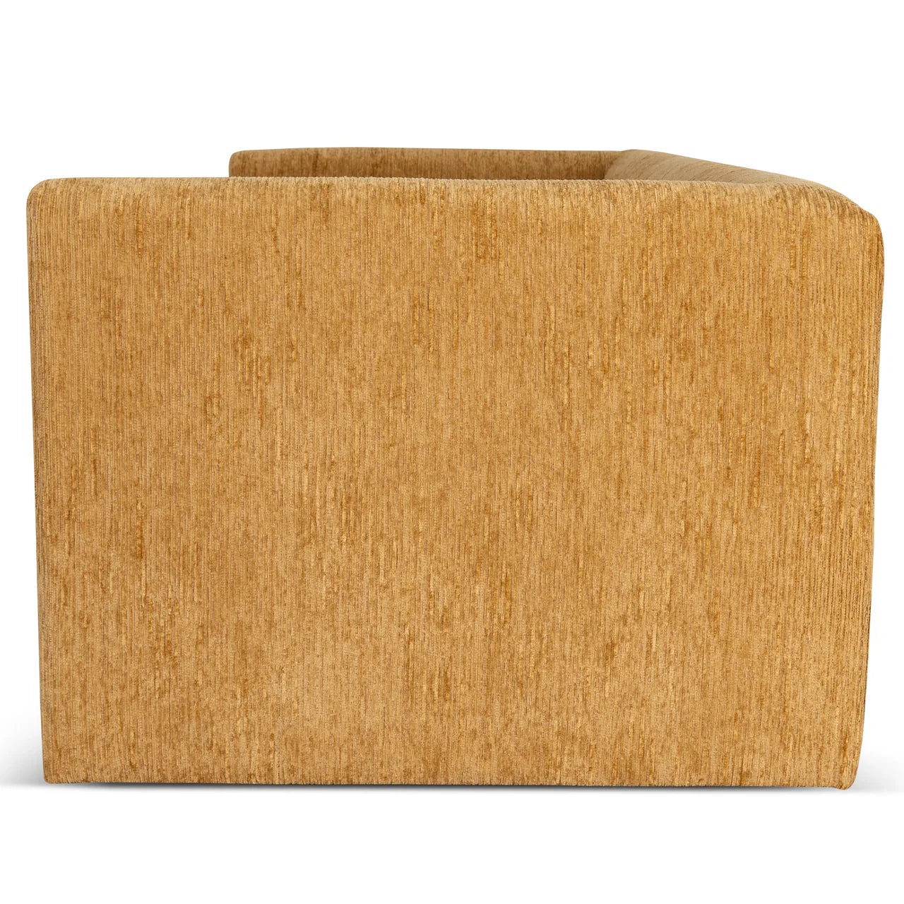 Sandora 3-Seater Fabric Sofa - Yellow Sand