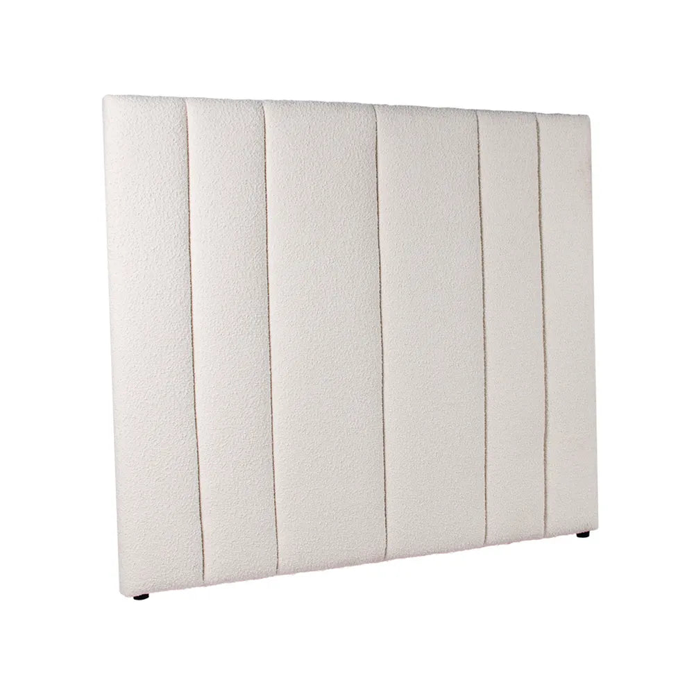 Soho King Bedhead - White Boucle