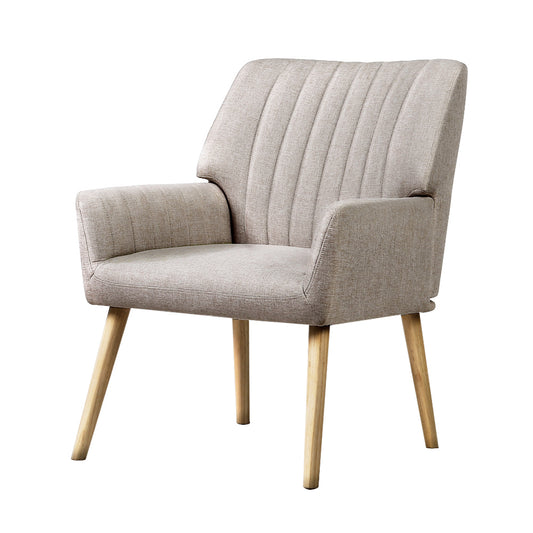 Sebastin Accent Armchair - Beige