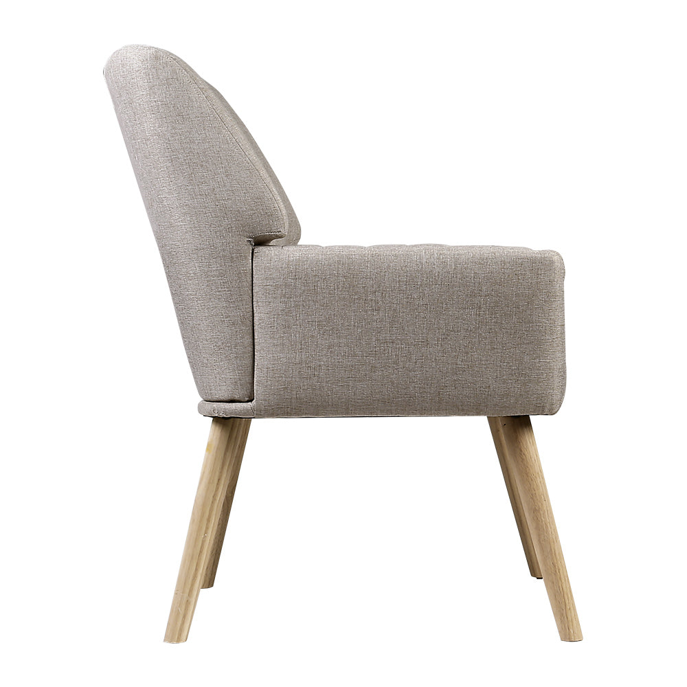 Sebastin Accent Armchair - Beige