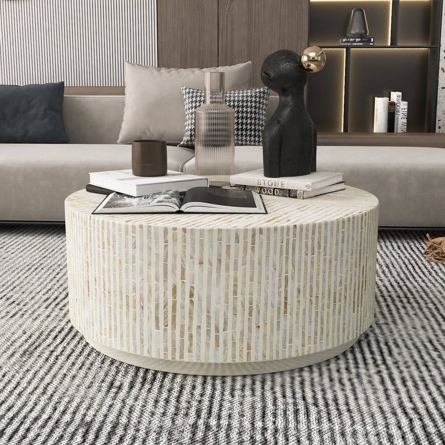 Capiz Coffee Table