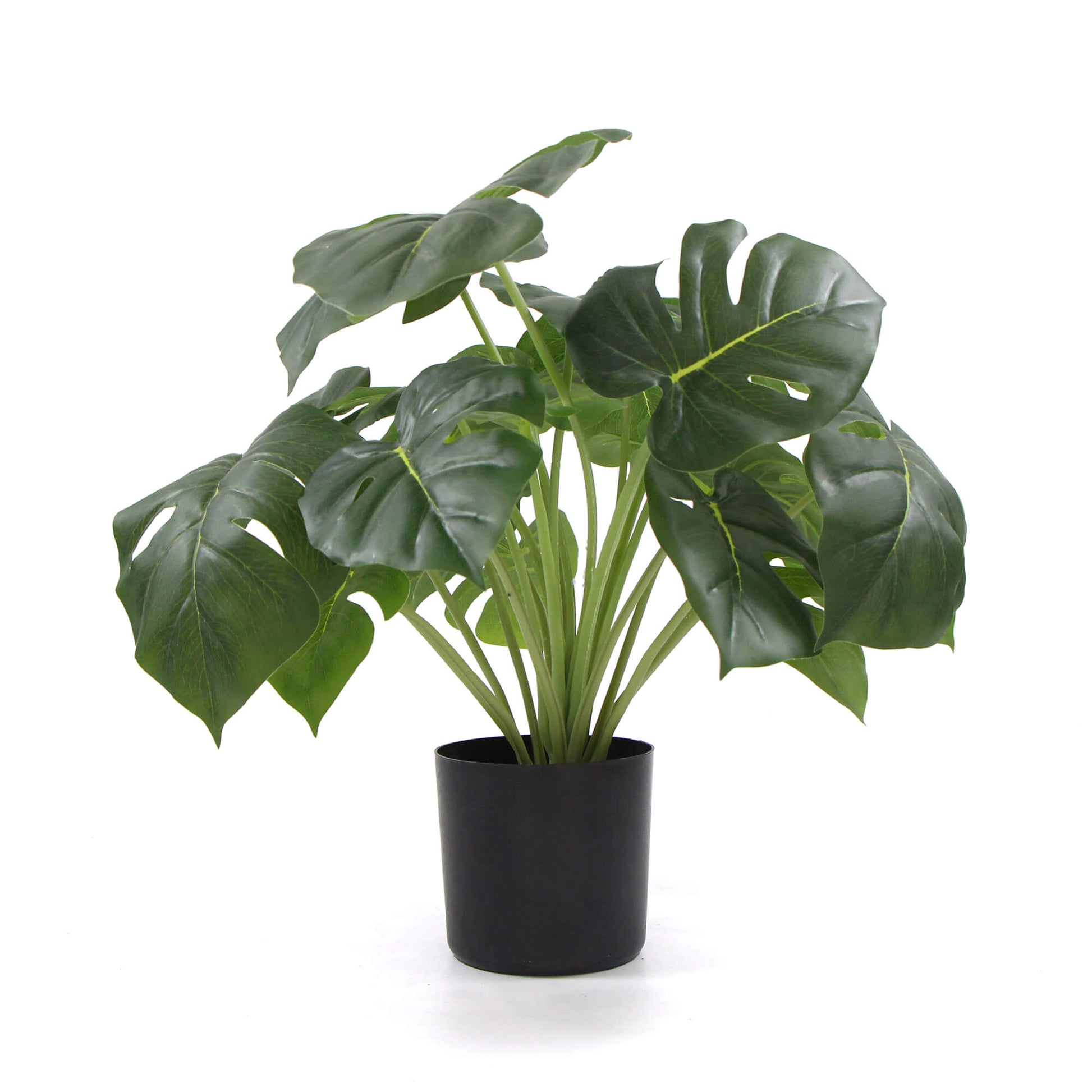 Potted Artificial Split Philodendron Plant With Real Touch Leaves 