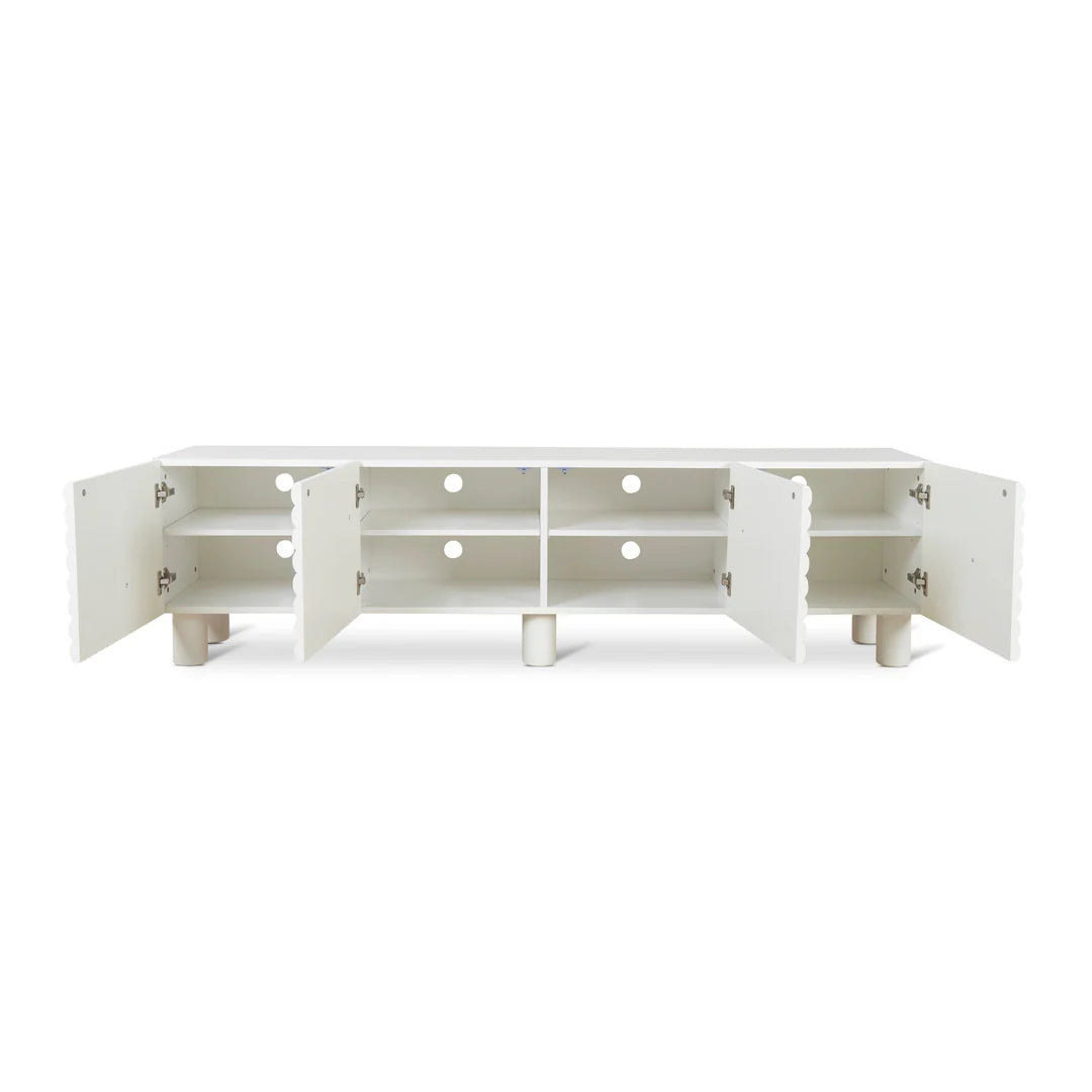 White TV Entertainment Unit