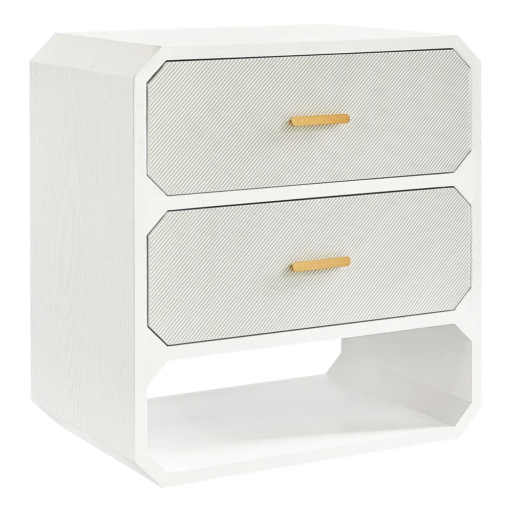Anderson 2 Drawer Chest - White
