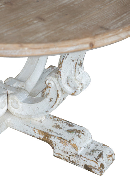 Whitewash Farmhouse Coffee Table