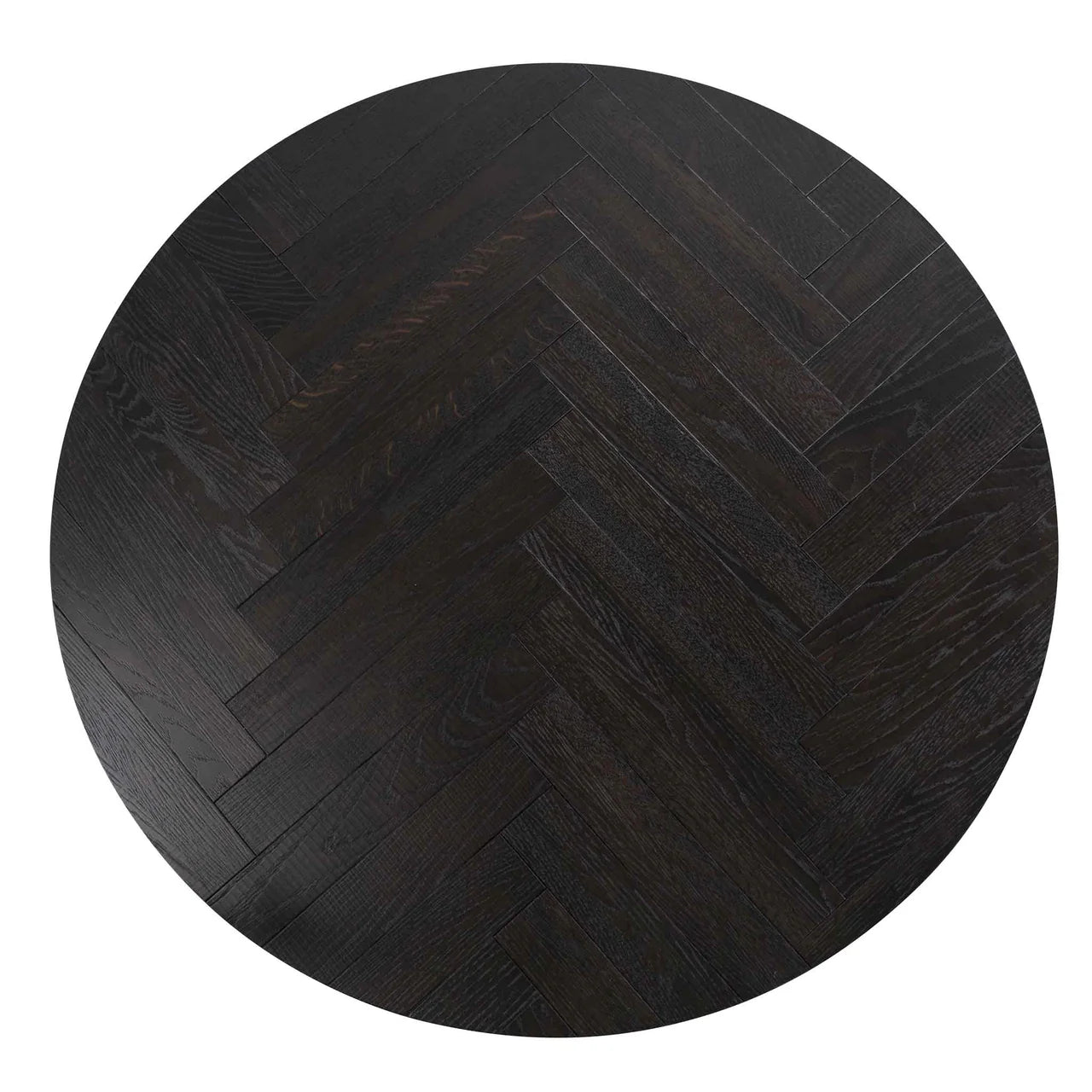 Black Round Coffee Table 