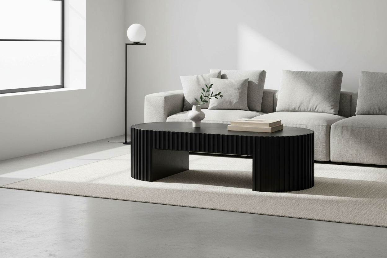 Aspen Coffee Table in Minimalist Living Room