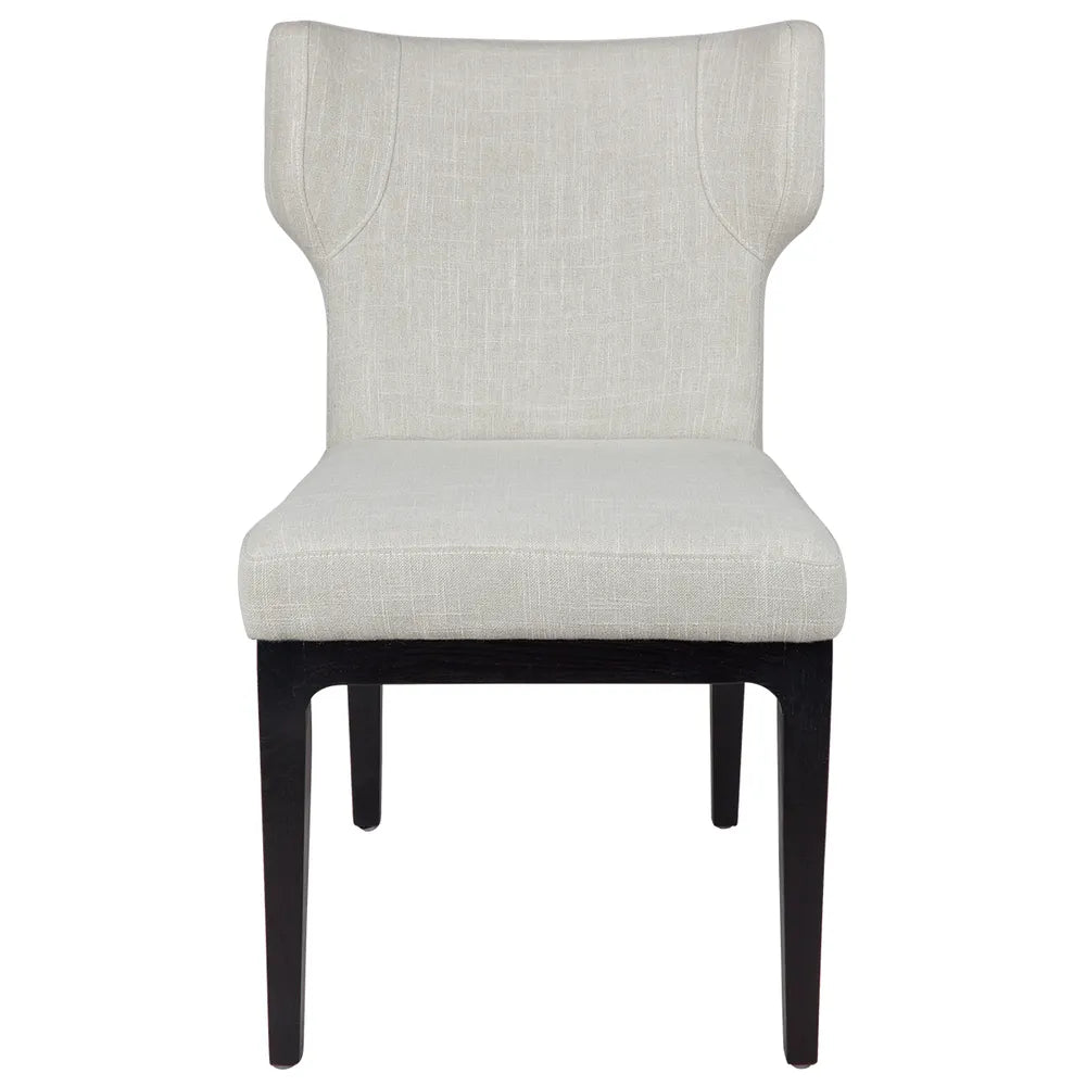 Ashton Black Dining Chair Set of 2 - Natural
