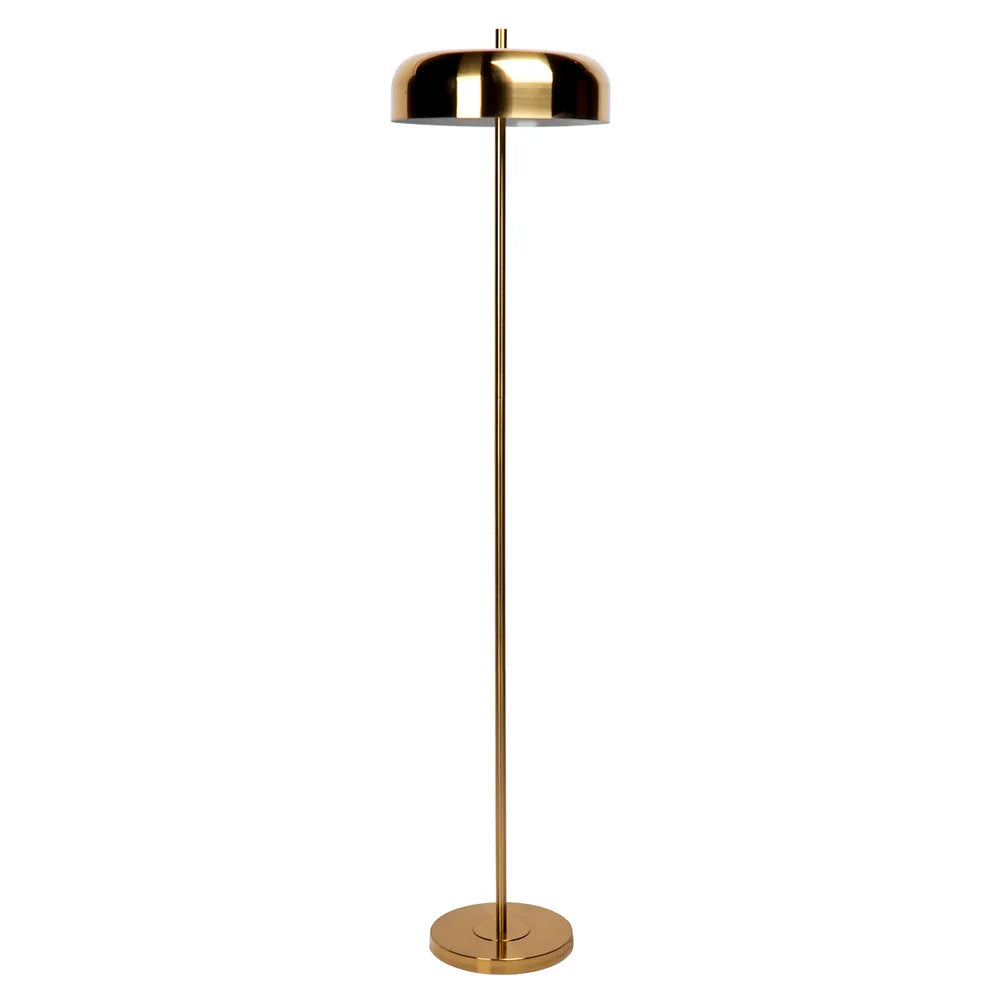 Sachs Floor Lamp - Polished Brass