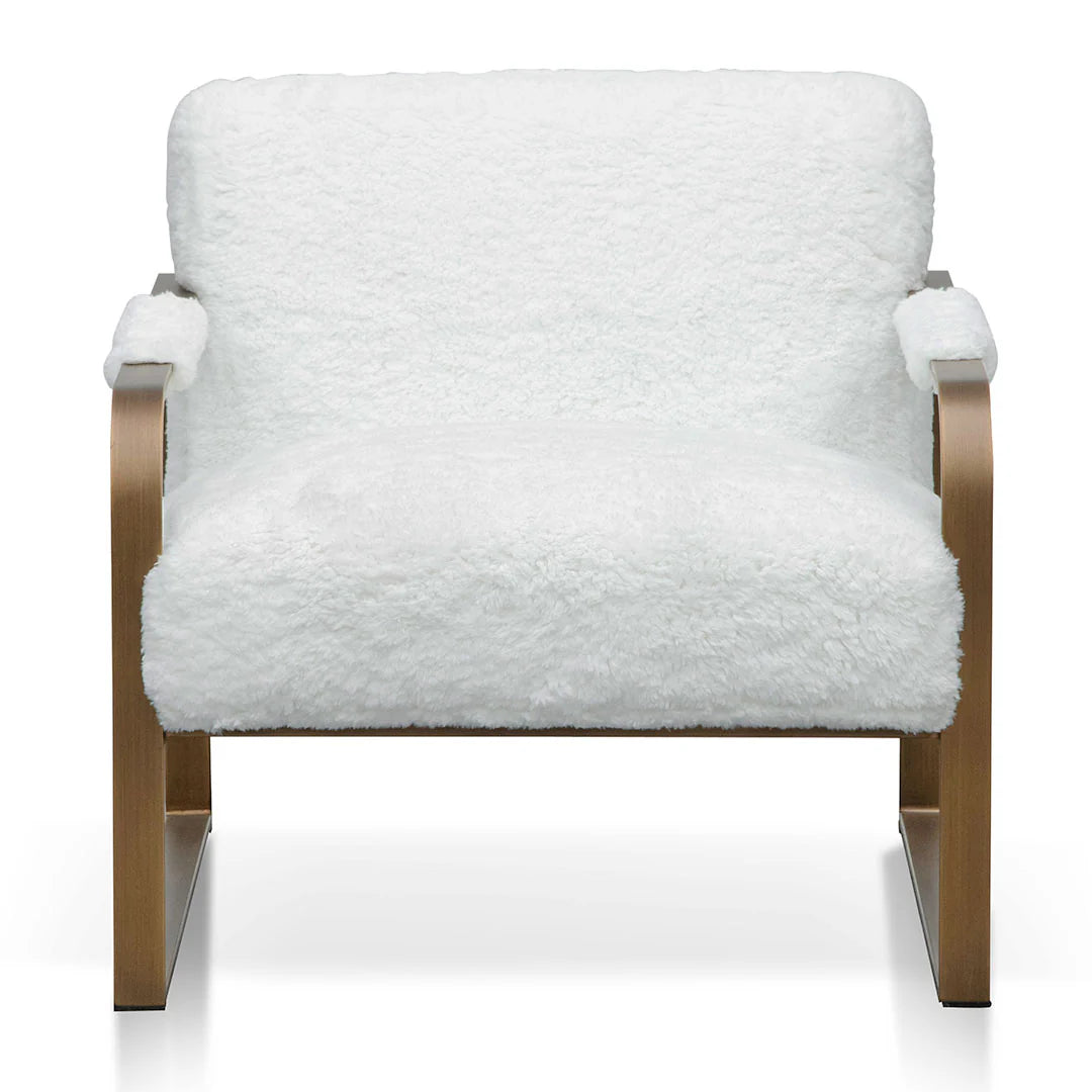 Isla Black Velvet Armchair - Antique Golden Frame