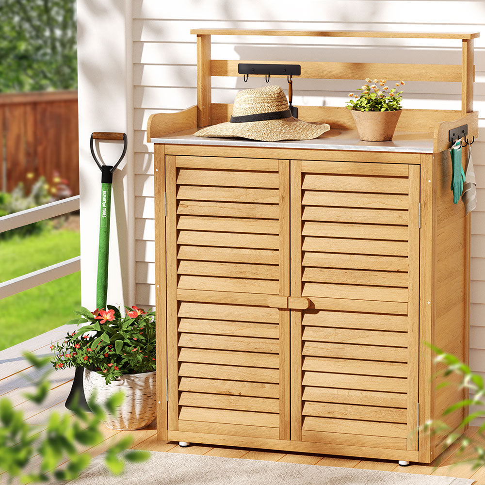 Outdoor Garden Stall Cabinet